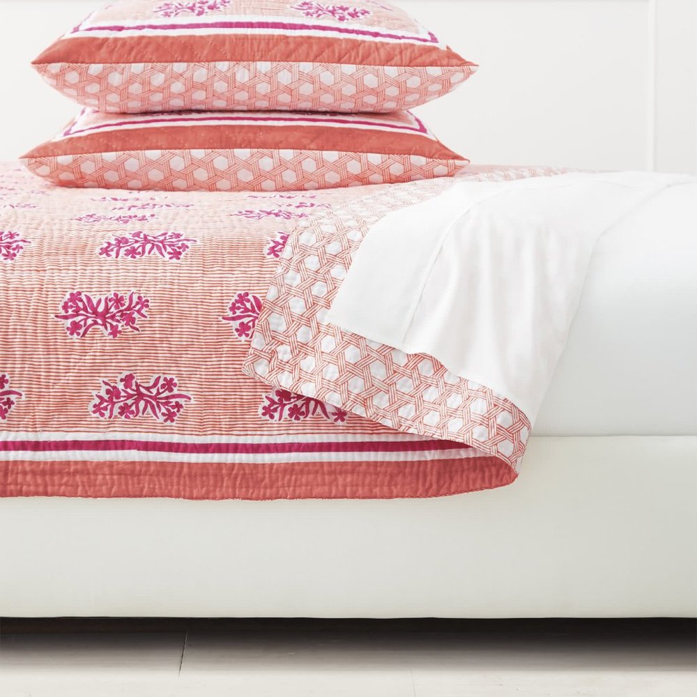 SERENA & LILY Amalfi Quilted Shams
